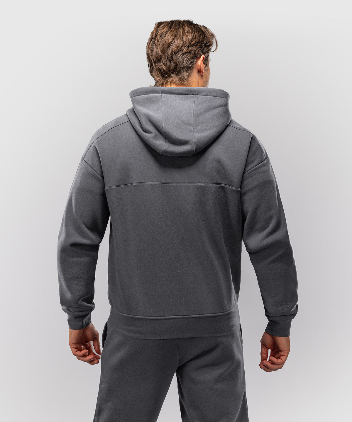 Venum Attack Fleece & Weave Track Jacket - Grey