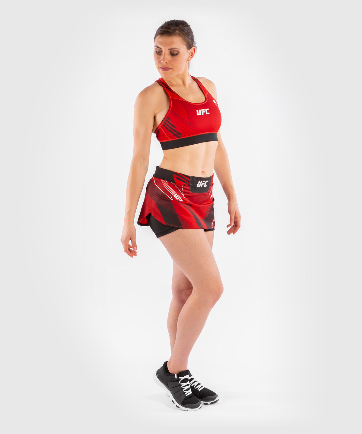 Jupe-Short Femme UFC Venum Authentic Fight Night - Rouge