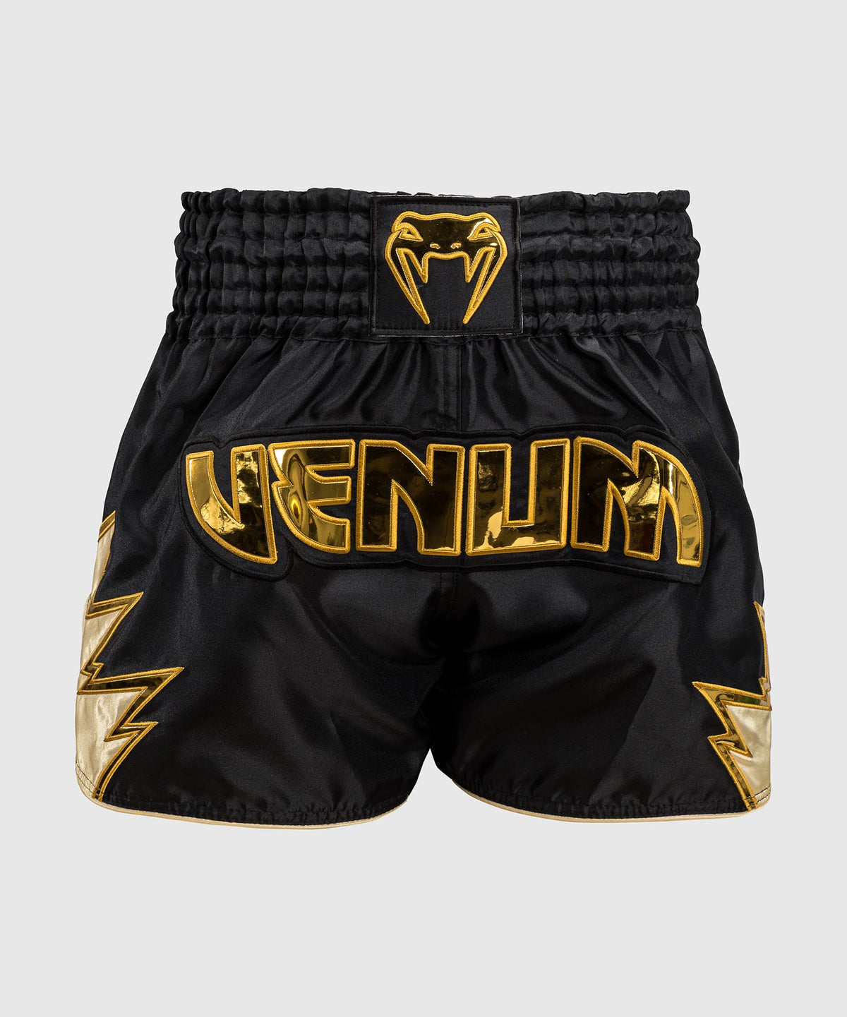 Venum Inferno Pantalones cortos de Muay Thai - Negro/Oro