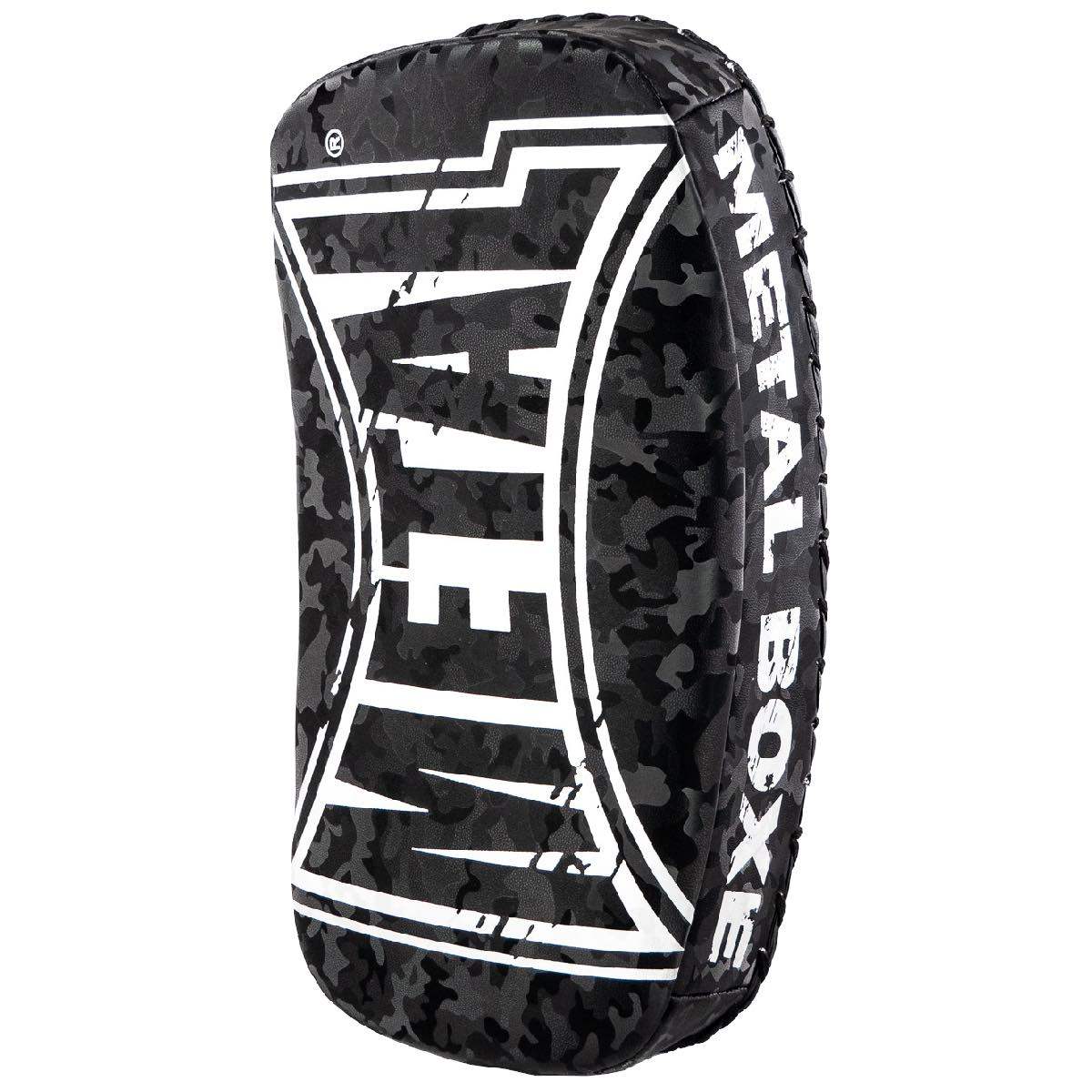 Metal Boxe Mirror Curved Thai Pad Single - Black/Camo