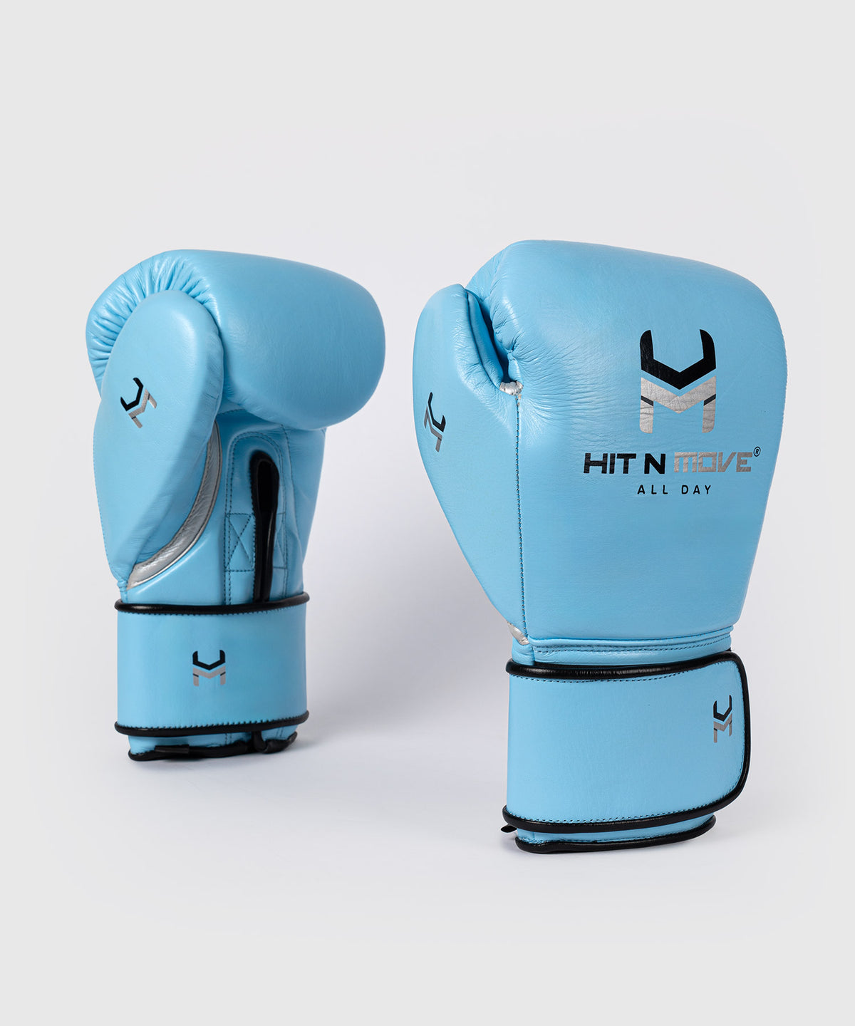 Hit N Move All Day® Pro Boxing Gloves - Sky Blue