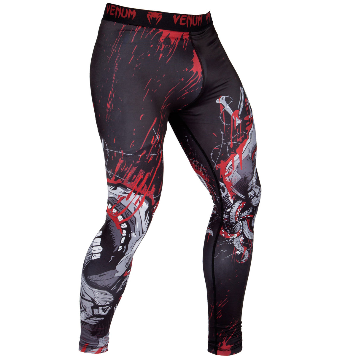 Mallas de compresión Venum Pirate 3.0 - Negro/Rojo