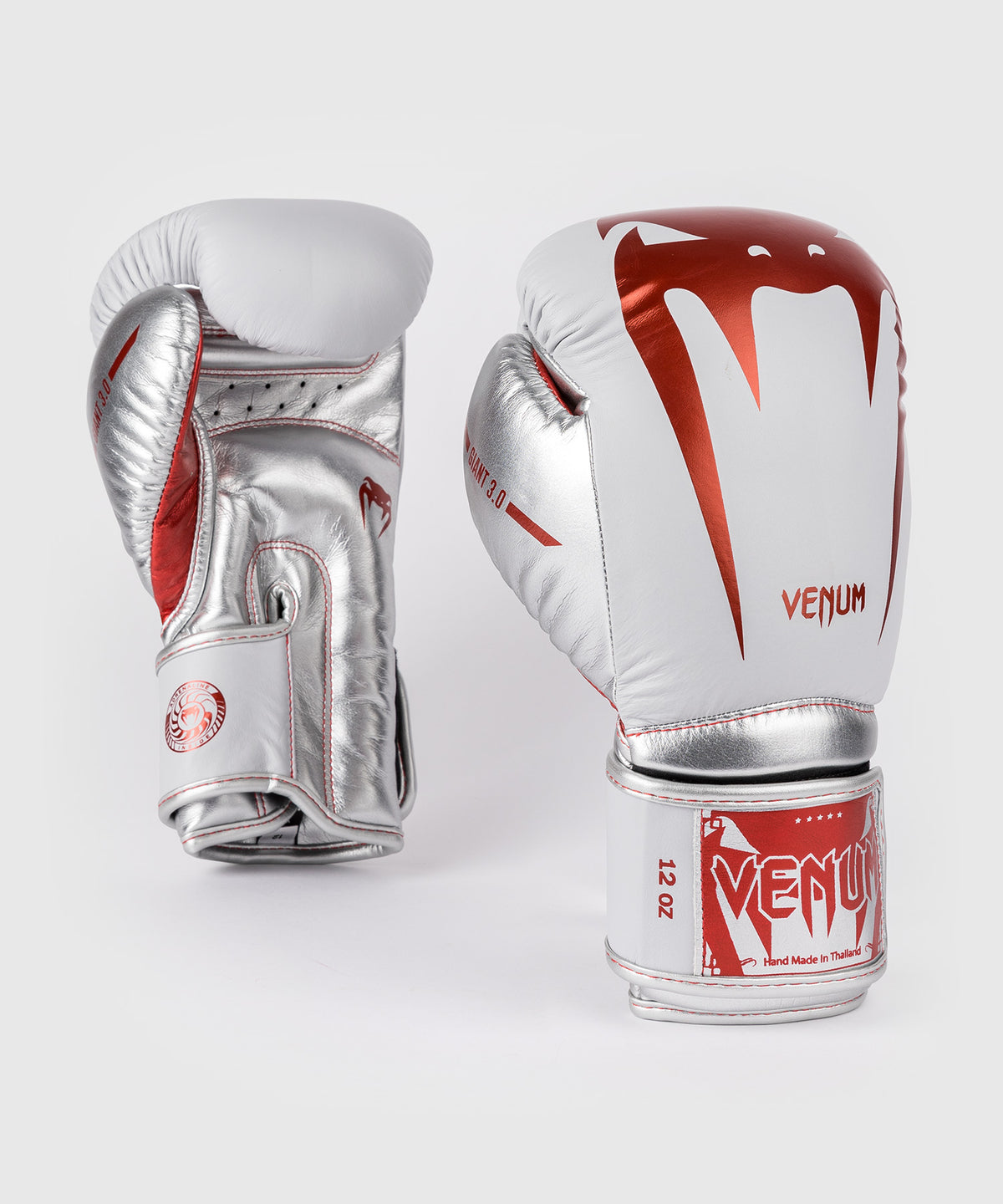 Venum Giant 3.0 Boxing gloves - Red/Silver - Special Edition