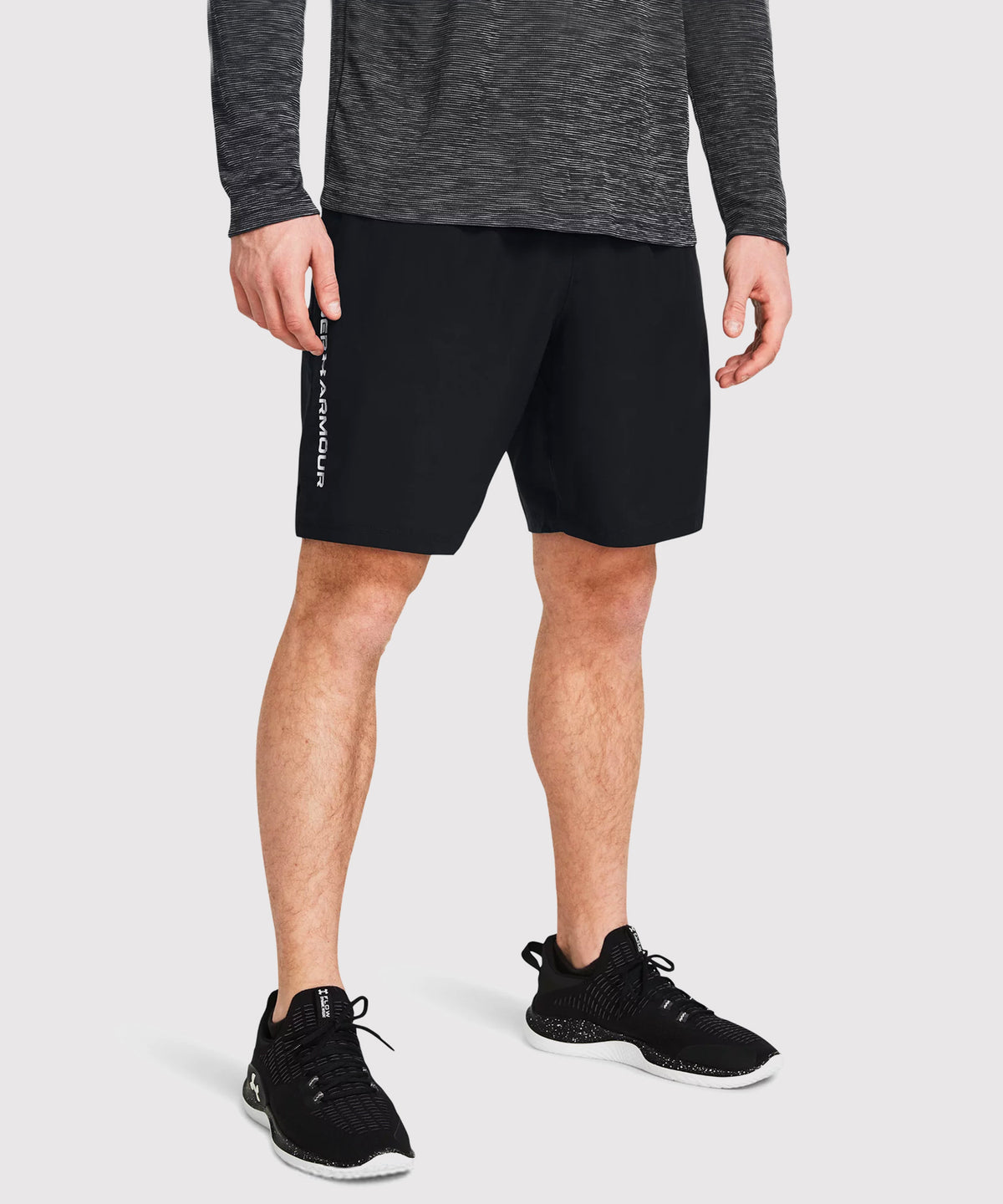 Under Armour Ua Woven Wordmark Shorts – Negro