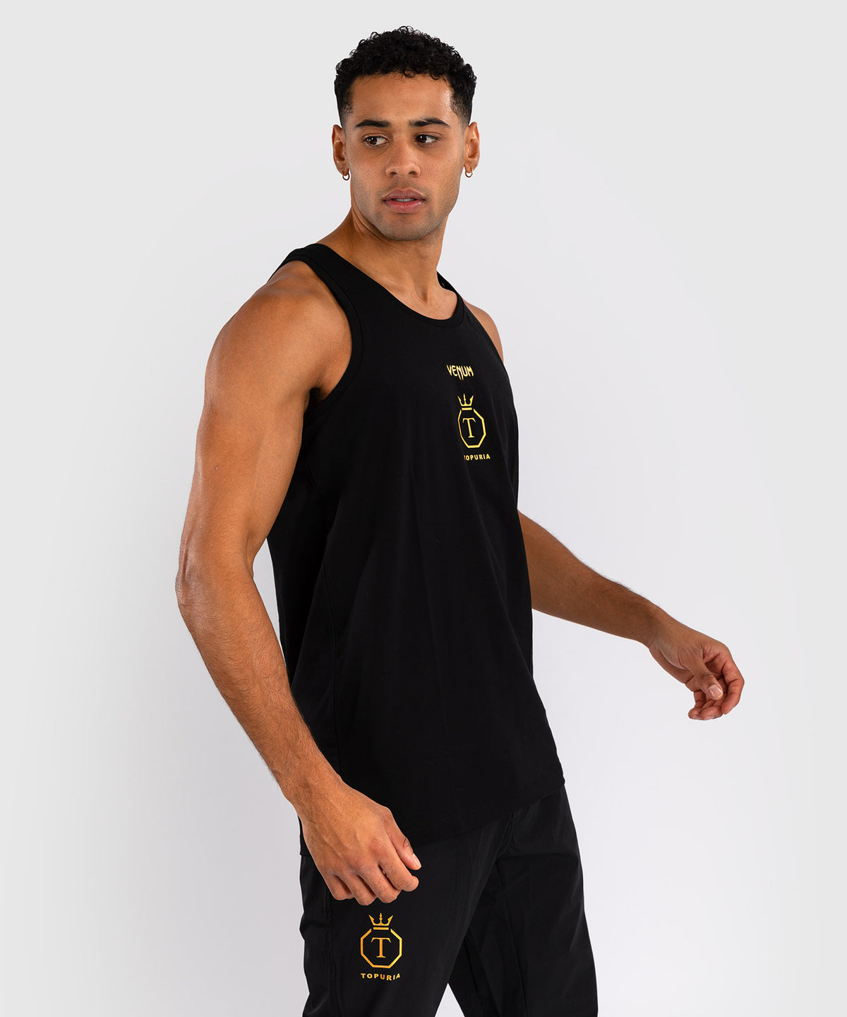 Venum x Topuria Unmatched Edition Tank Top - Schwarz/Gold