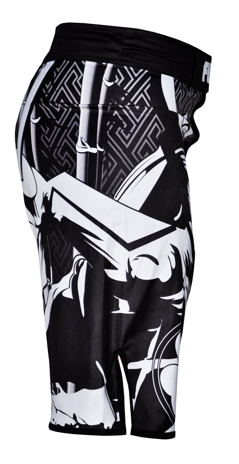 Fuji Sports Musashi Fight Shorts - Black