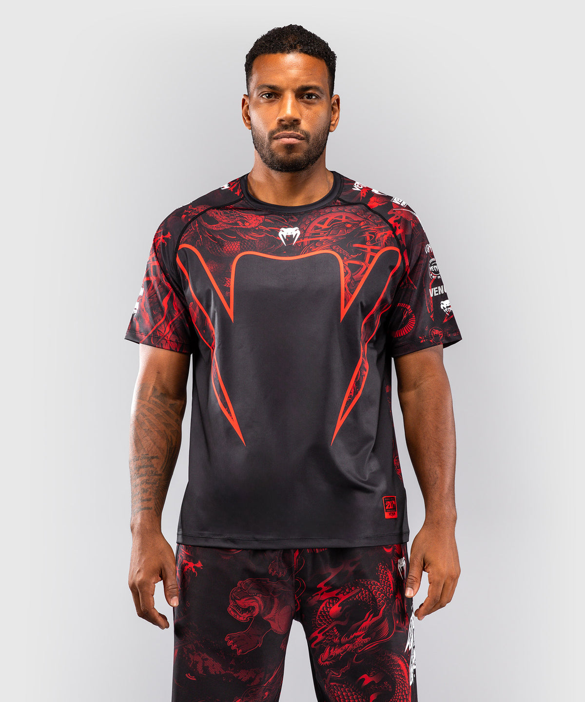 Venum 20th Anniversary Dry-Tech Shirt - Black/Red