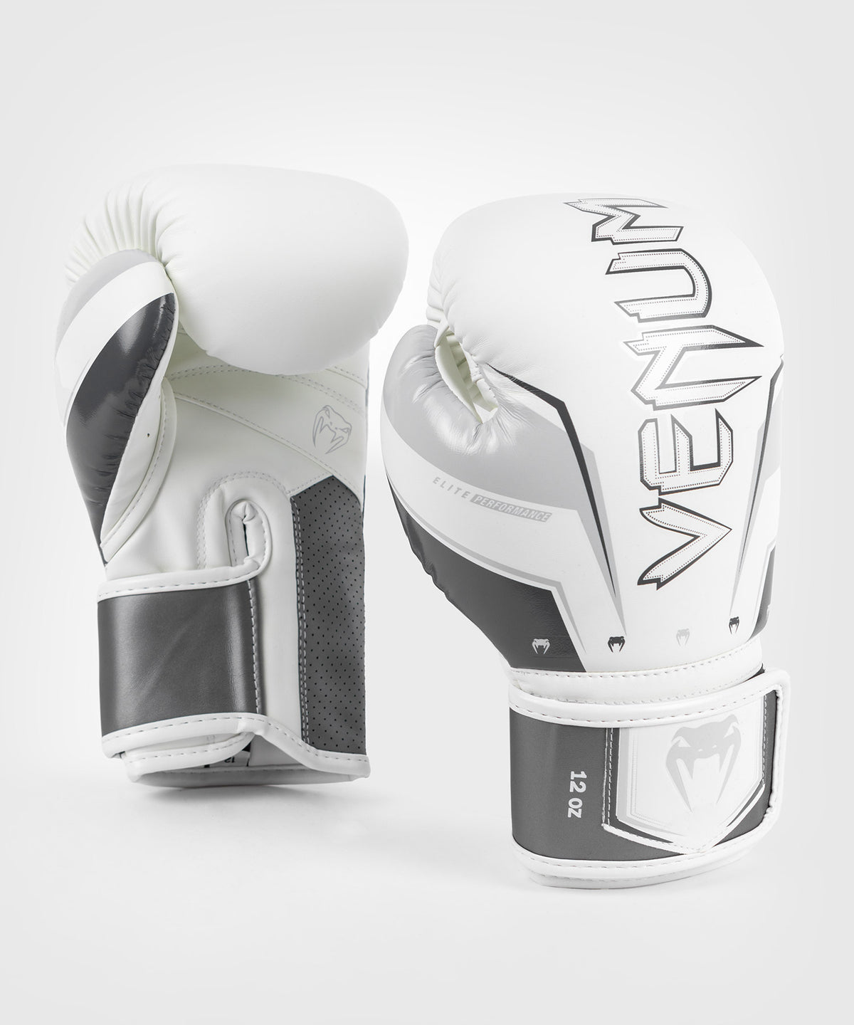 Venum Elite Evo Boxhandschuhe - Grau/Weiß