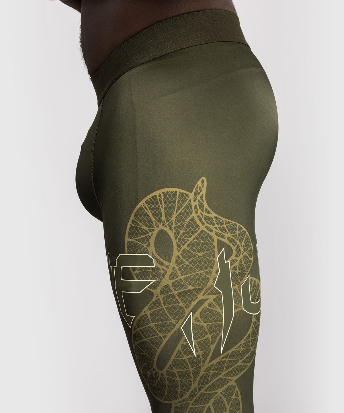 Venum Serpenti Spats – Khaki/Bronze/Ivory