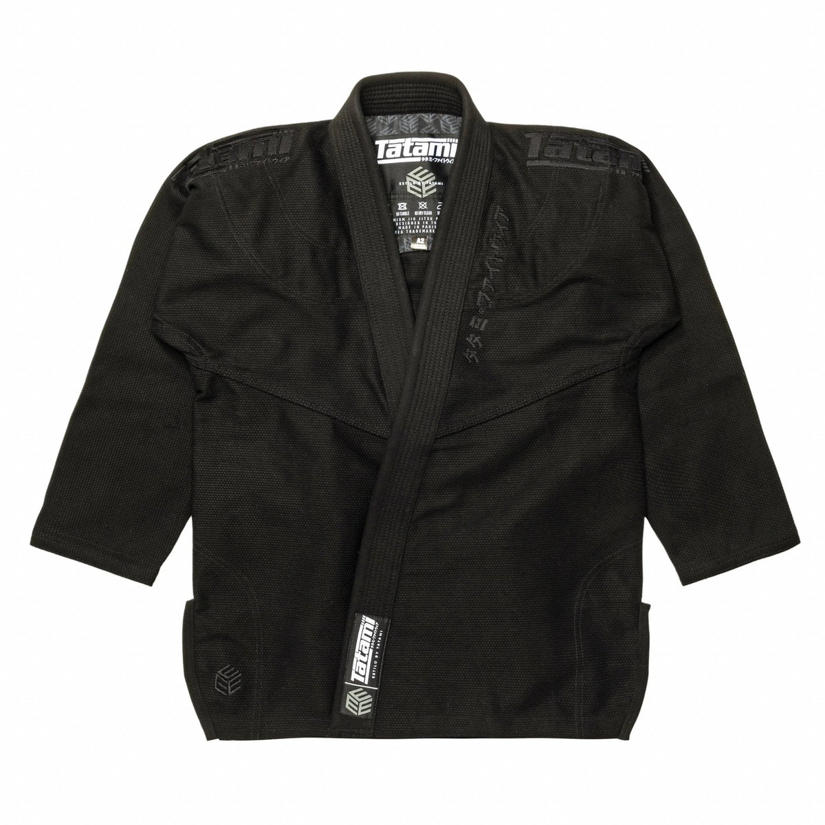 Kimono de JJB Tatami Fightwear Estilo Black Label - Noir/Noir