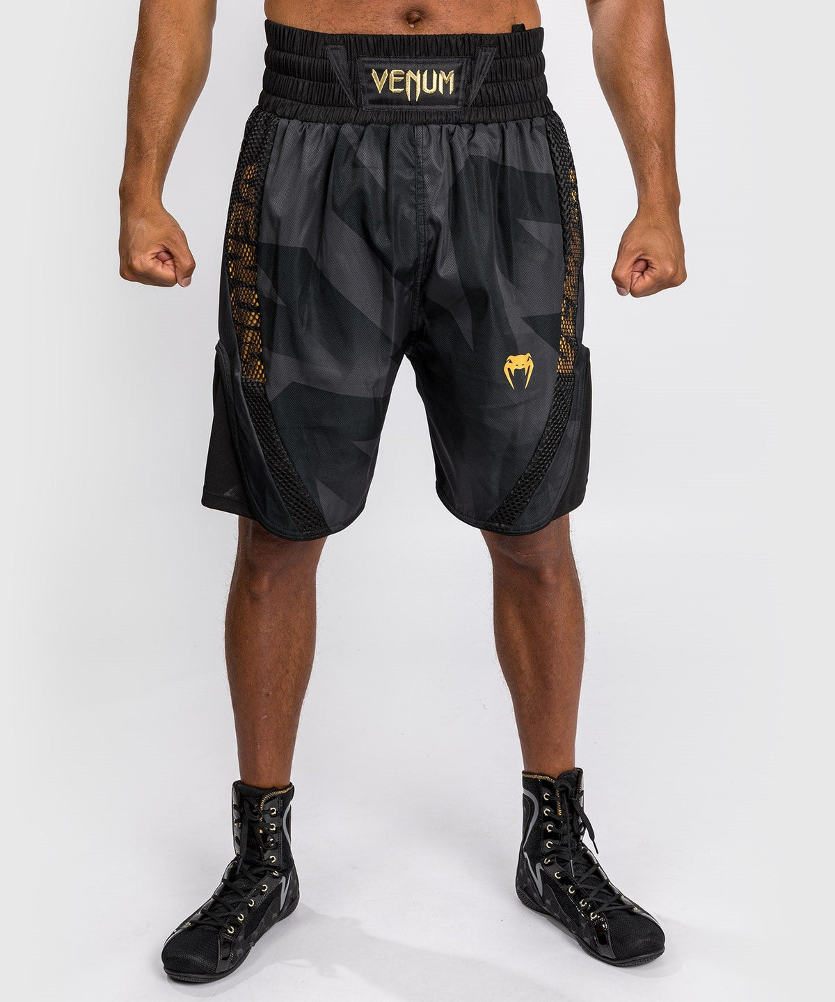 Short de Boxe Venum Razor - Noir/Or