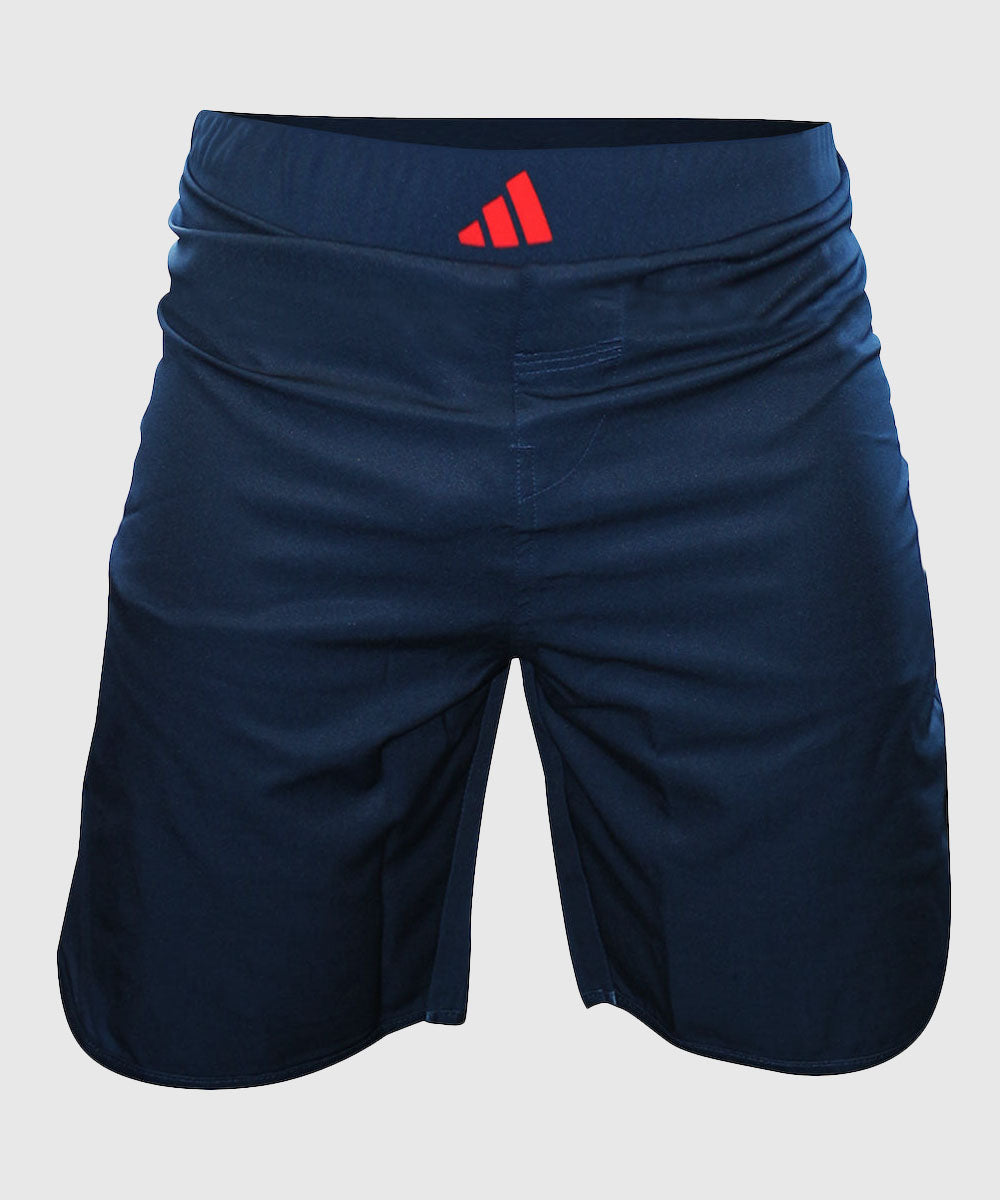Short de MMA Adidas Grappling - Bleu/Blanc/Rouge