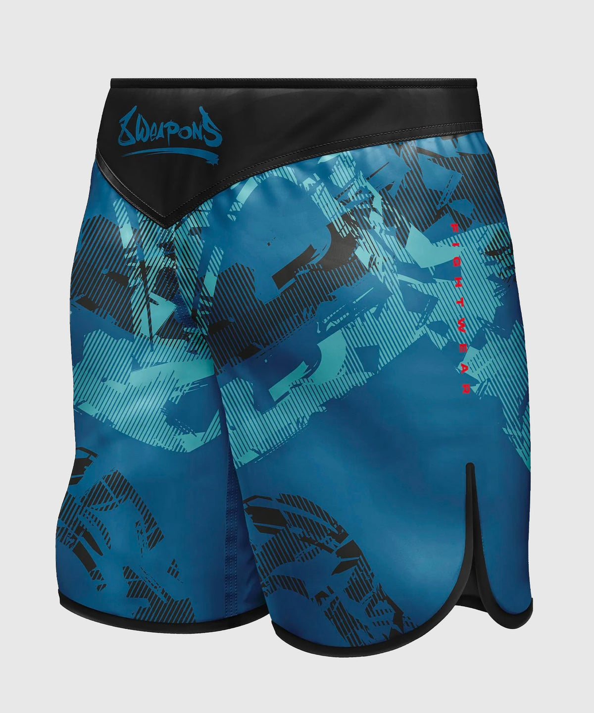 8 Weapons Hit 2.0 Fight Shorts - Blue