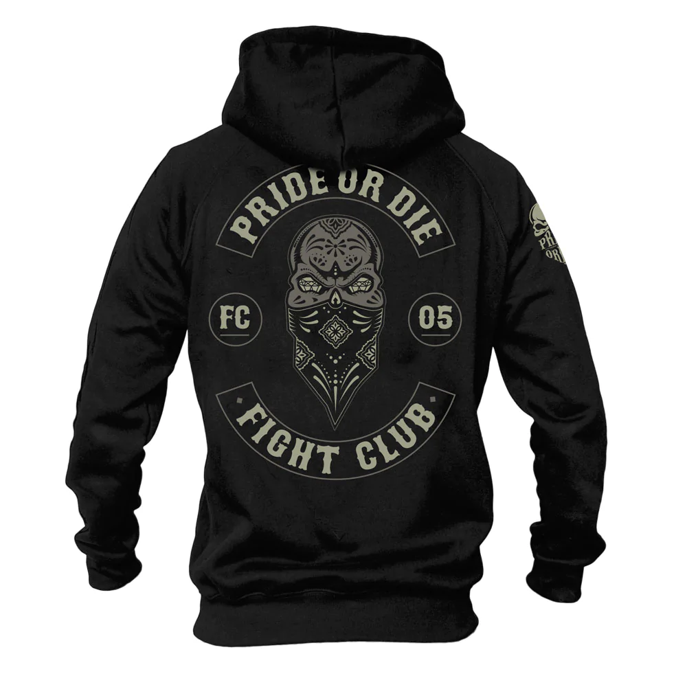 Pride Or Die Fc Mayans V.2 Sudadera con Capucha - Negro