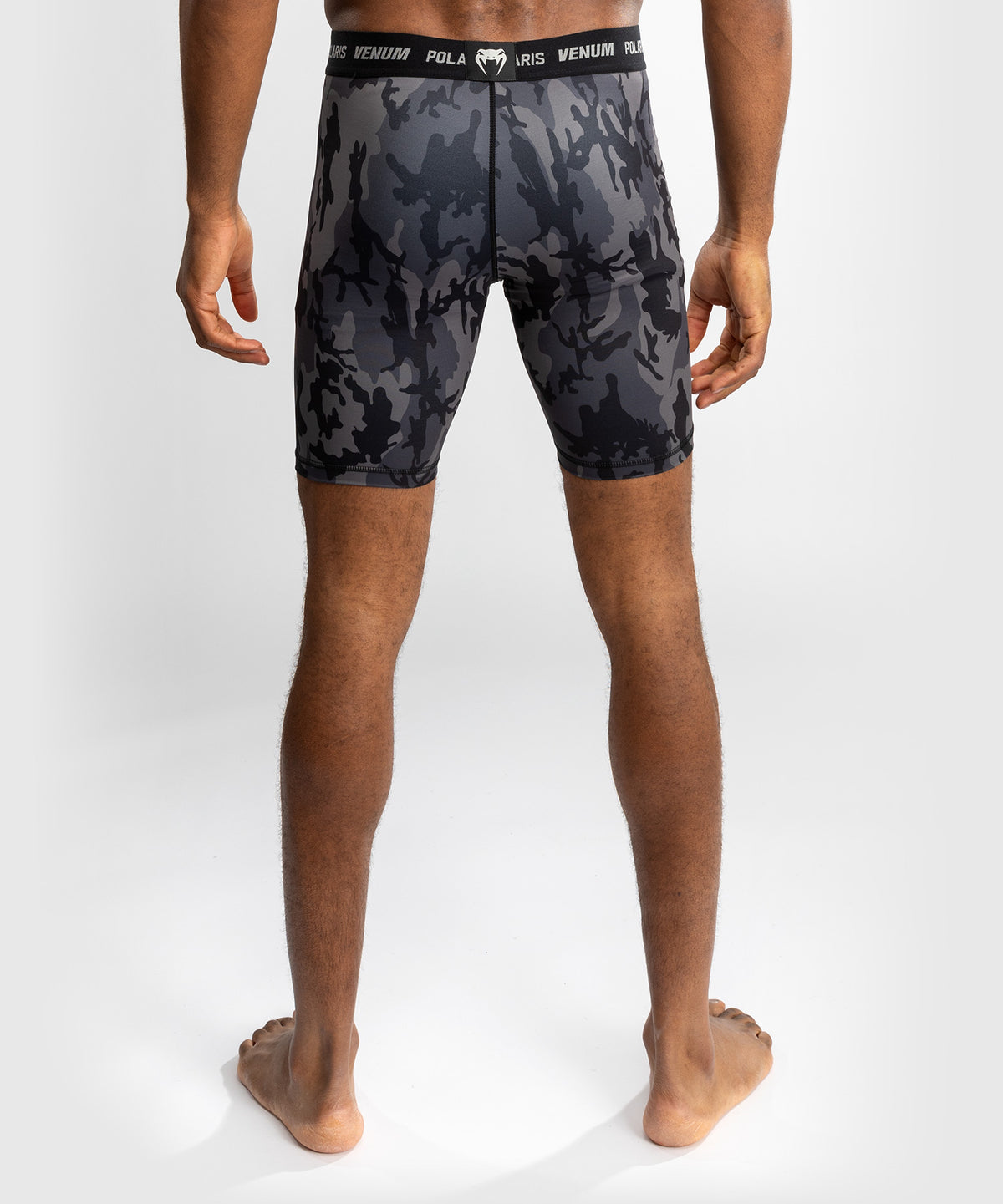 Venum x Polaris Vale Tudo Shorts - Negro/Gris Tormenta