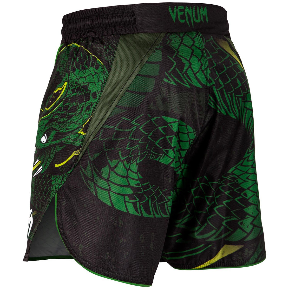 Pantaloncini da combattimento Venum Green Viper - Neri/Verdi