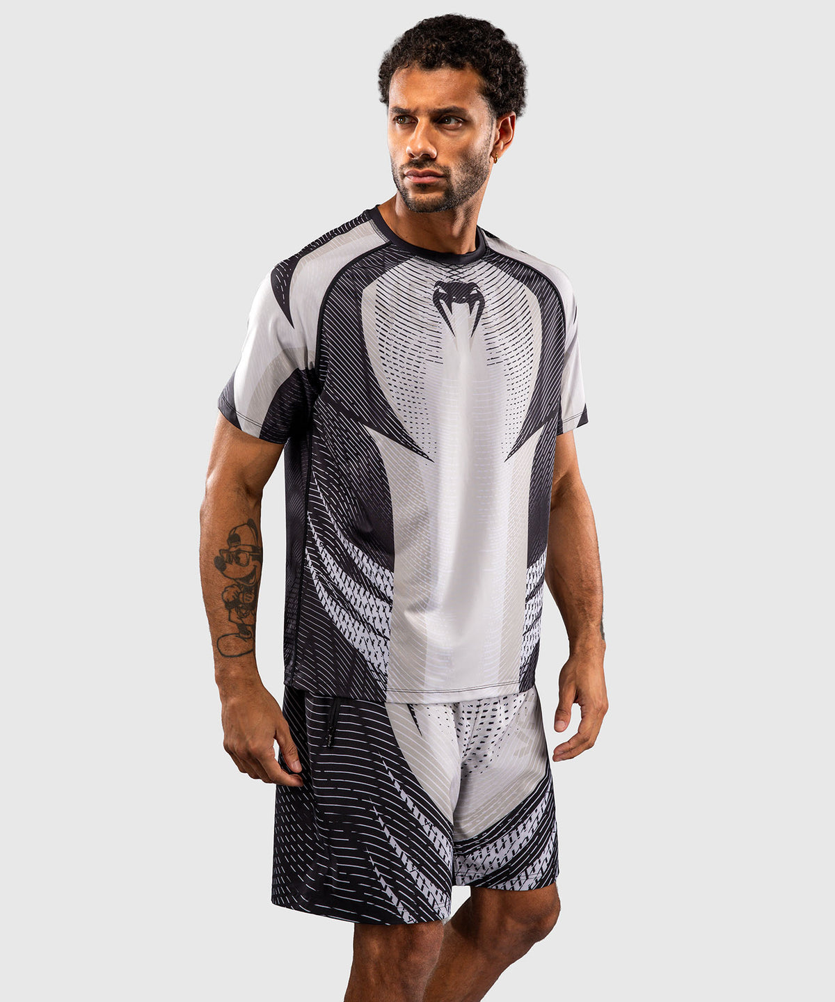 Venum Galactic 3.0 Dry Tech T-Shirt - Off-white/Black