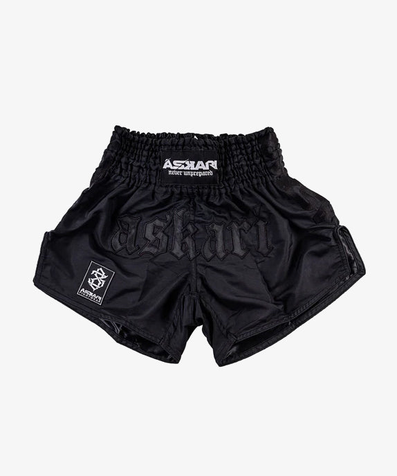 Short de Muay Thai Askari Marlboro - Noir