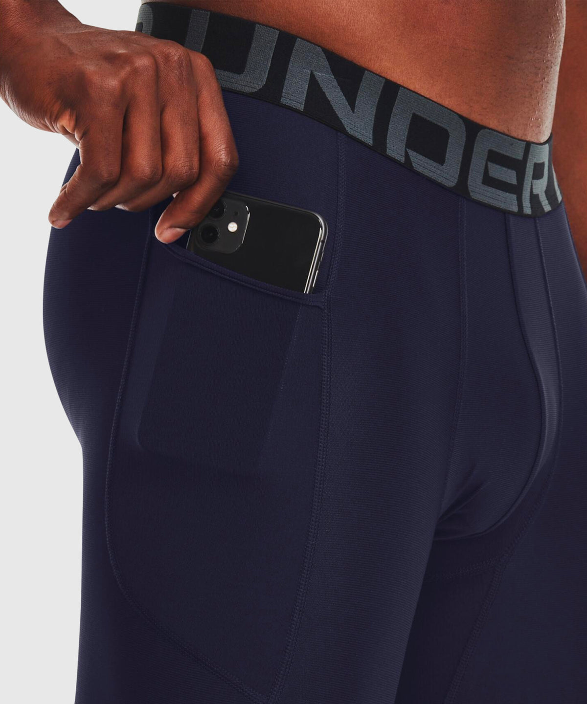 Pantalon De Compression Under Armour Heatgear® Armour - Bleu Marine