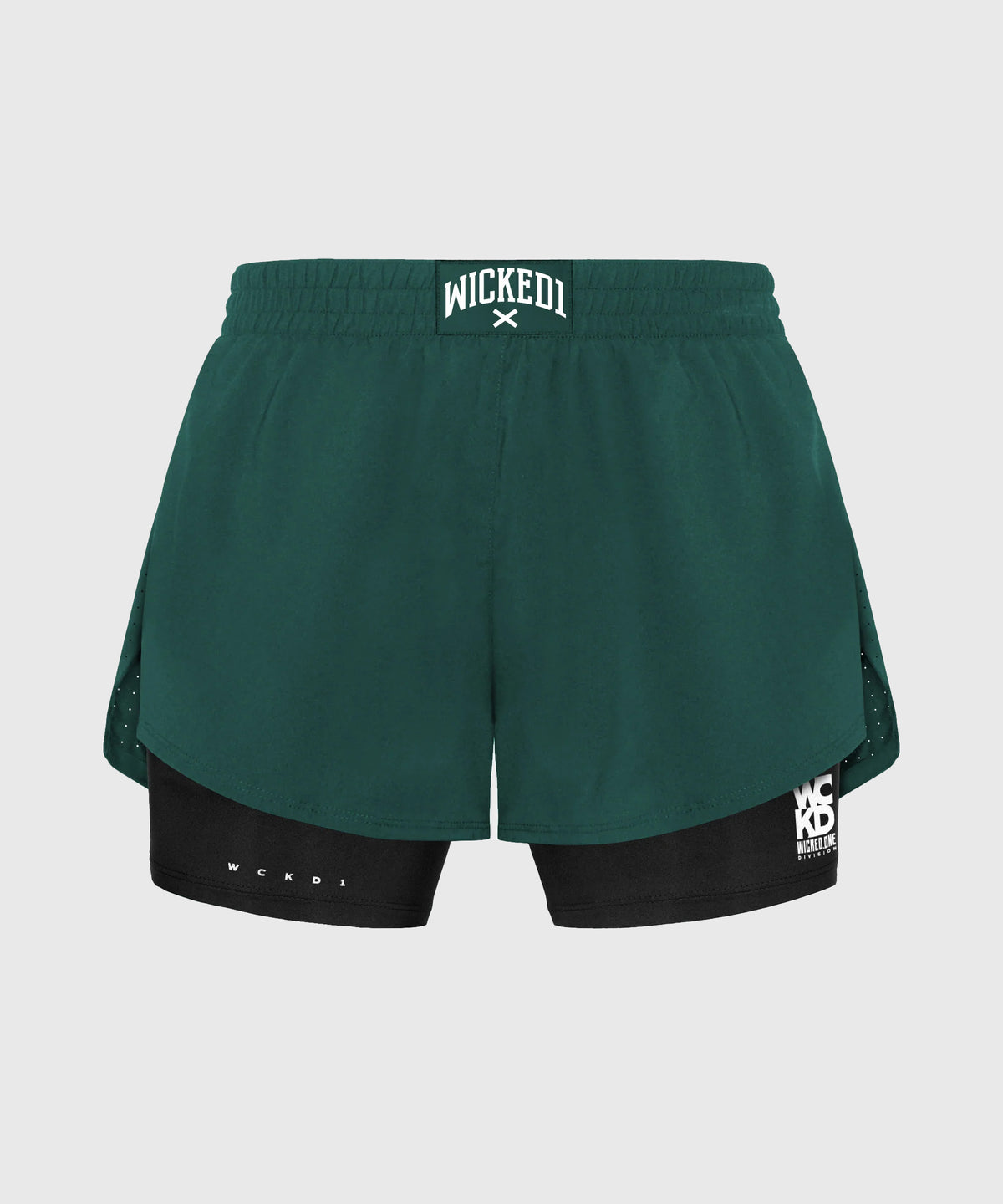 Short de MMA Wicked One Usual - Vert/Noir