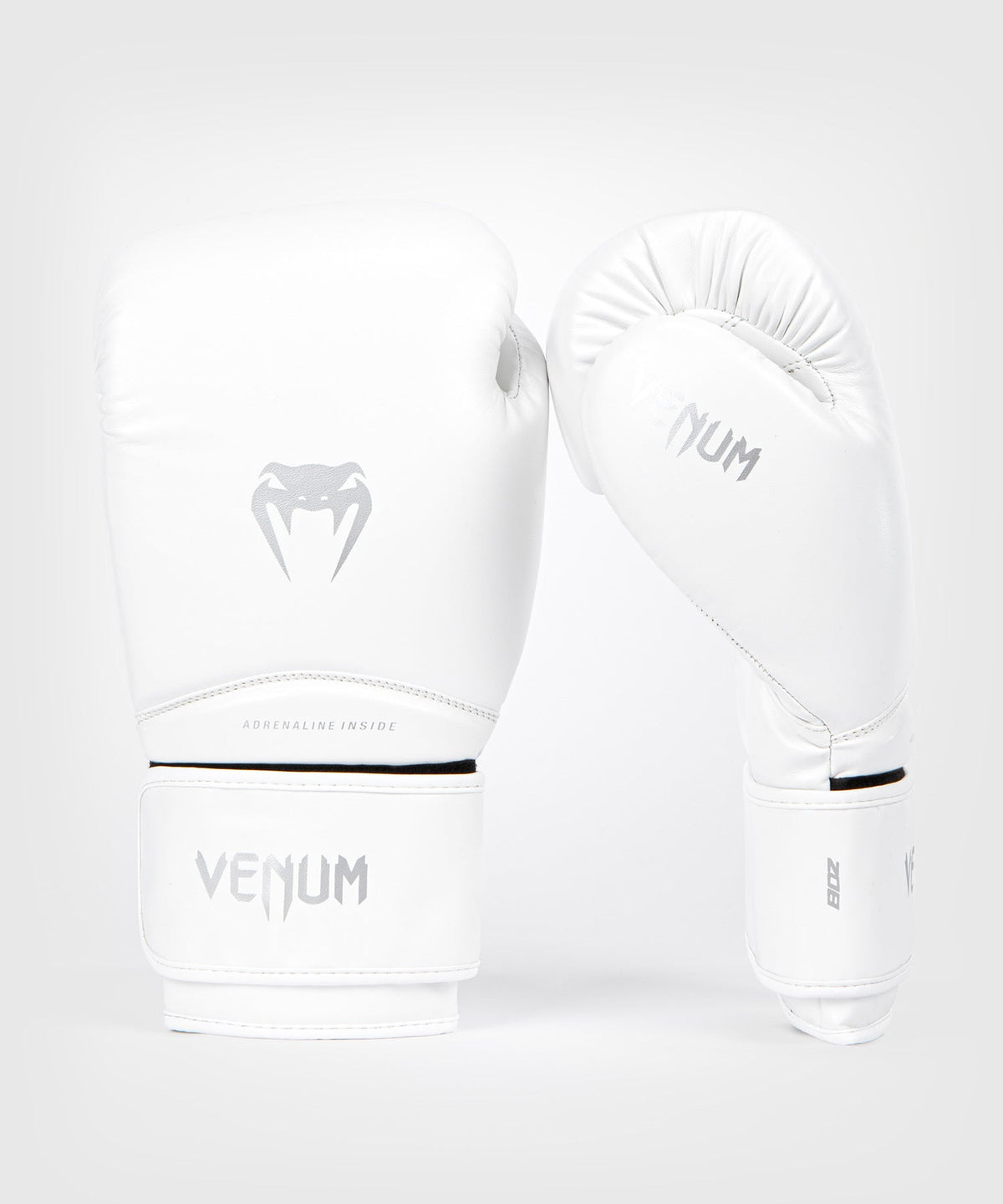 Gants de boxe Venum Contender 1.5 pour enfants - Blanc/Argent