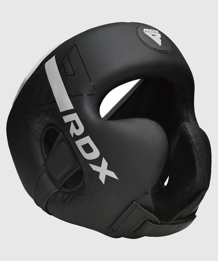 RDX F6 Kara Casco da Boxe - Nero/Bianco