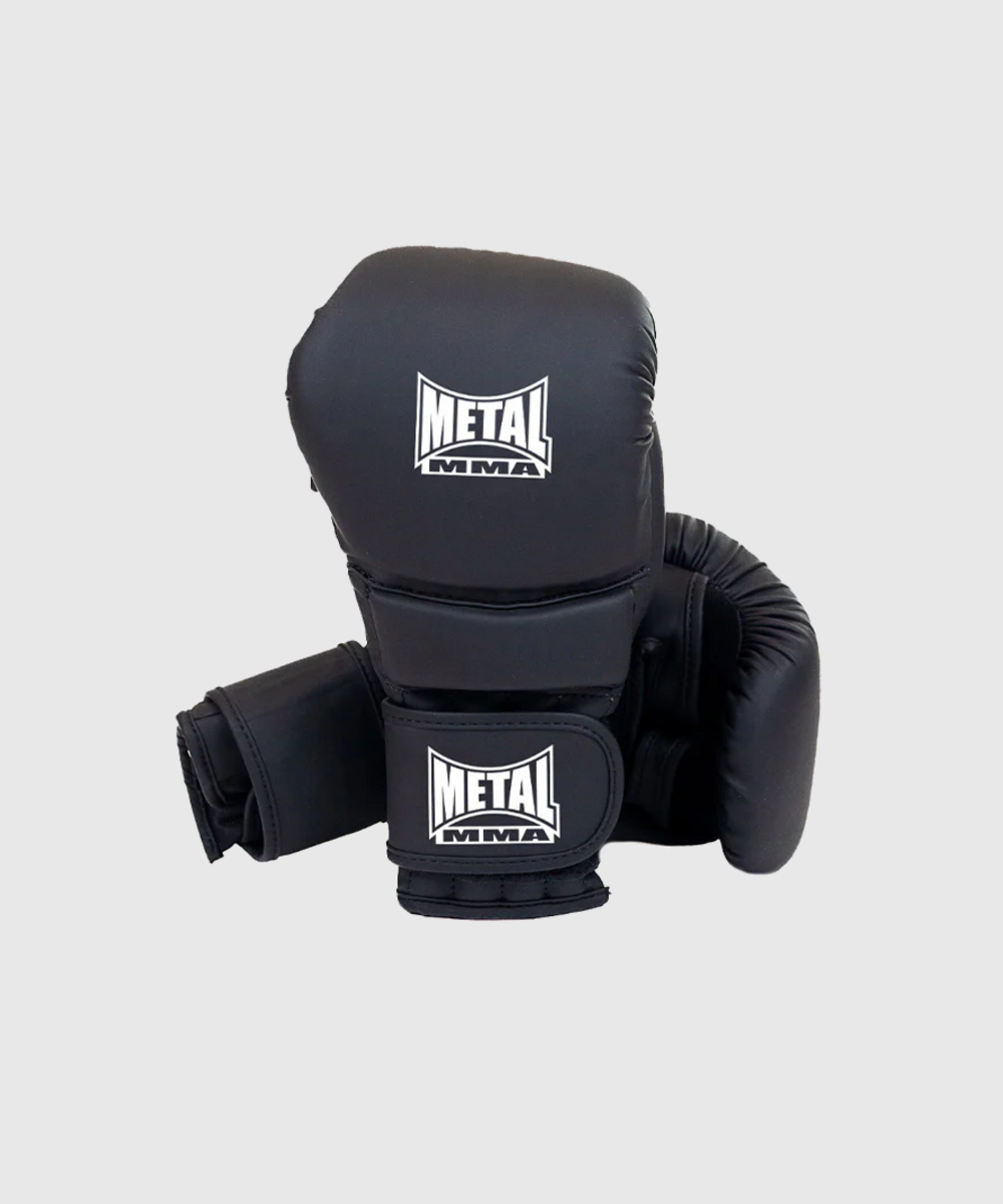 Metal Boxe Hybrid Guantoni da MMA - Nero