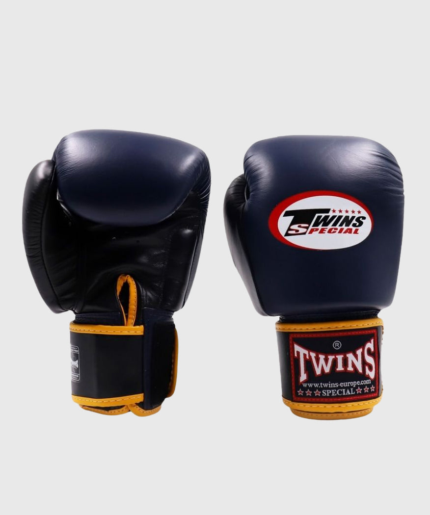 Twins BGVL4 Boxing Gloves - Black/Blue/Black