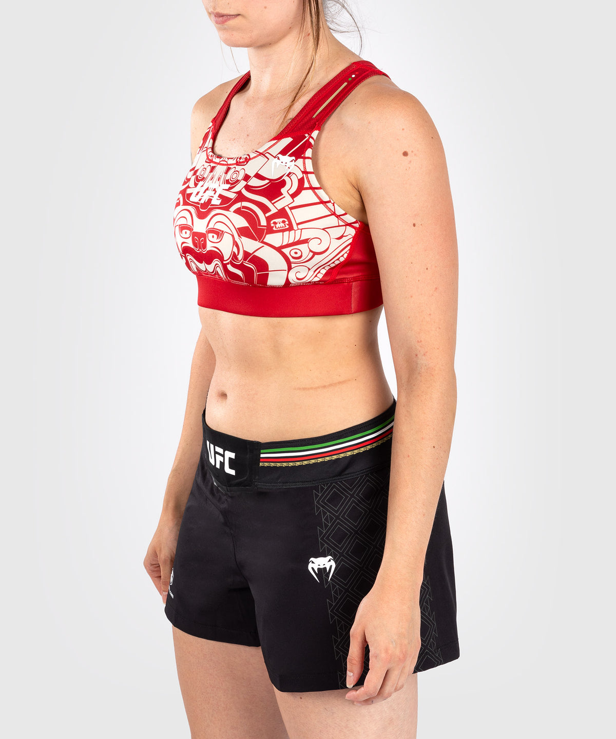 Noche UFC by Venum Authentic Fight Night Women’s Sports Bra - Red