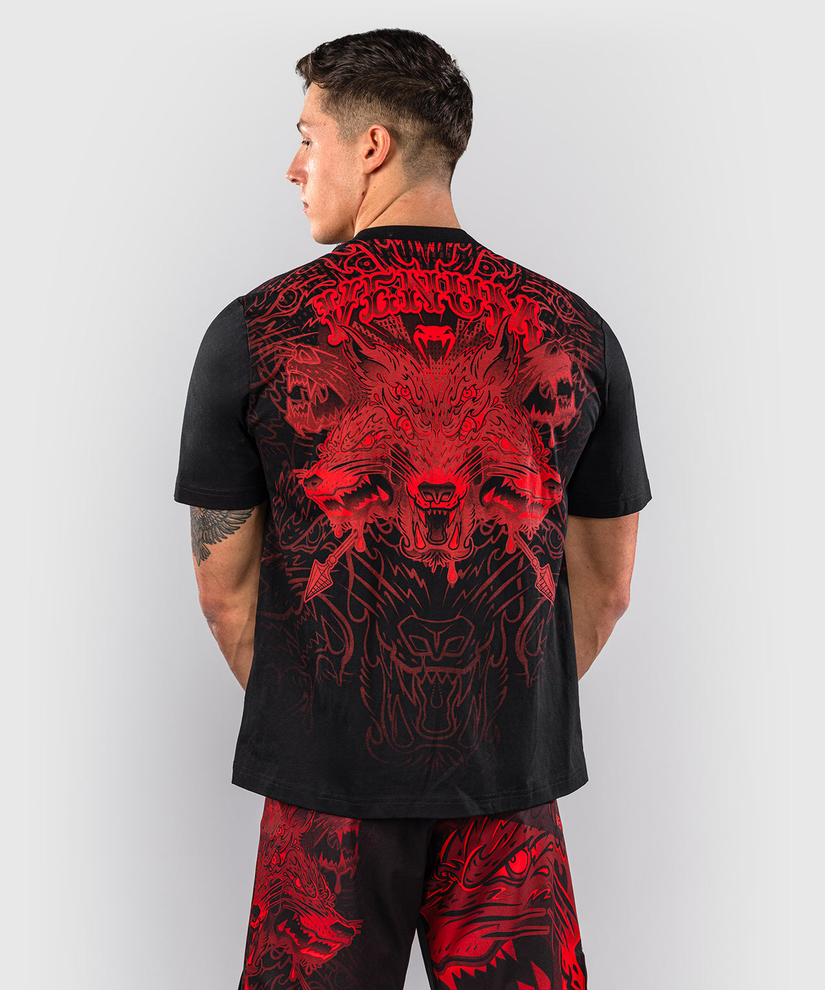 Venum Wolf Atak Maglietta – Nero/Rosso