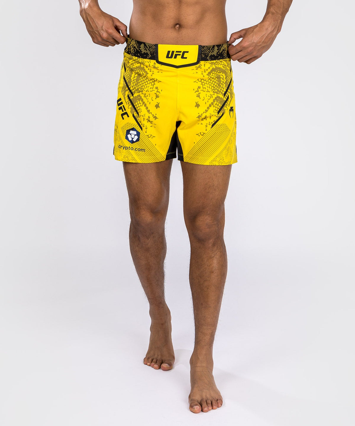 Short de combat Coupe courte pour Hommes UFC Adrenaline by Venum Authentic Fight Night - Jaune