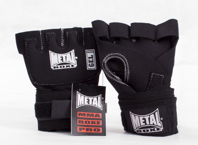 Ensemble sous-gants et bandes Metal Boxe Gel Shock