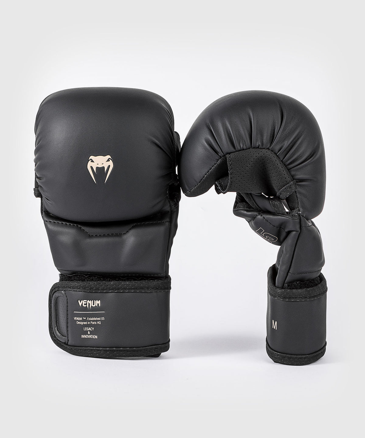 Venum Impact Evo Guantes de sparring MMA - Negro