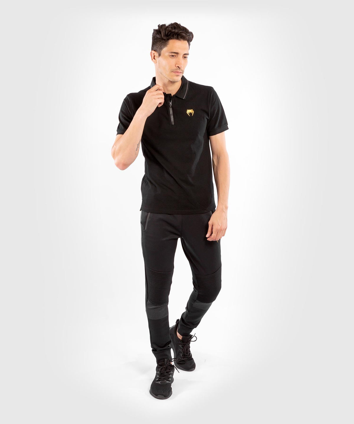 Venum Athletics Polo-Shirt - Schwarz/Gold