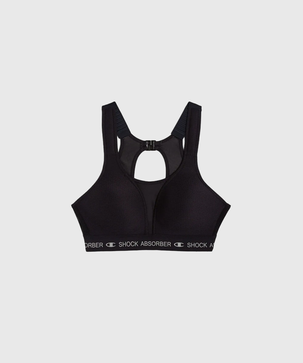 Champion Shock Absorber Ultimate Padded Run Reggiseno Sportivo - Nero