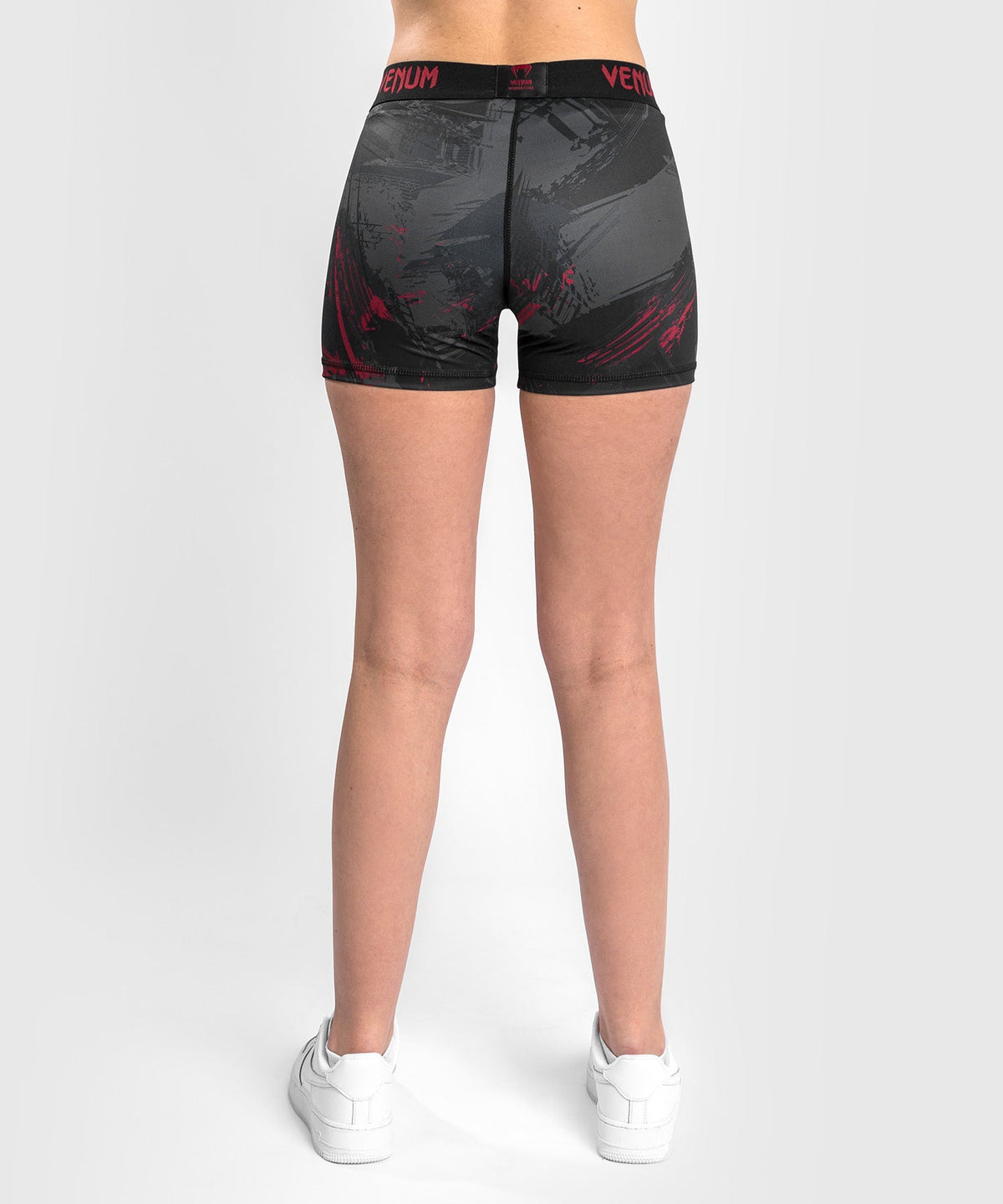 Venum Authentic Fight Week 2.0 UFC Kompressionsshorts - Damen - Schwarz/Rot