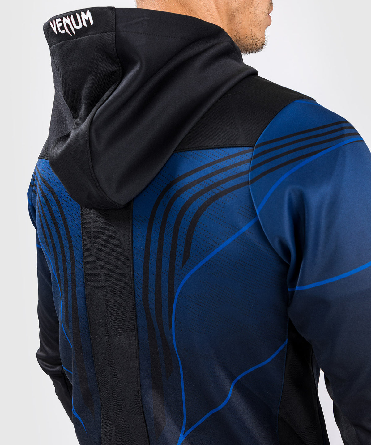 Felpa con cappuccio da uomo UFC Venum Authentic Fight Night 2.0 - Midnight Edition