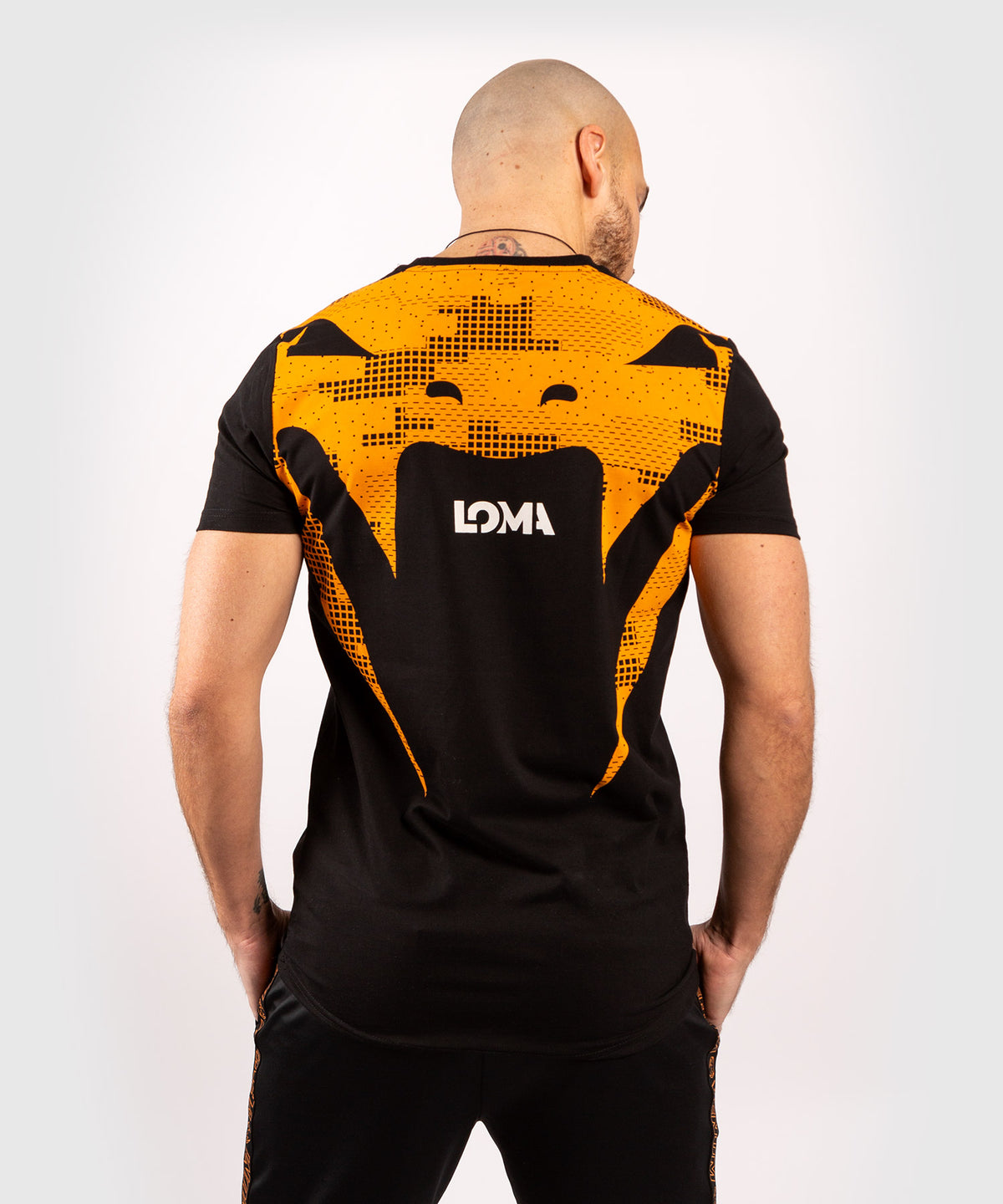 T-Shirt Venum Loma Fight 11/12 - Noir/Orange