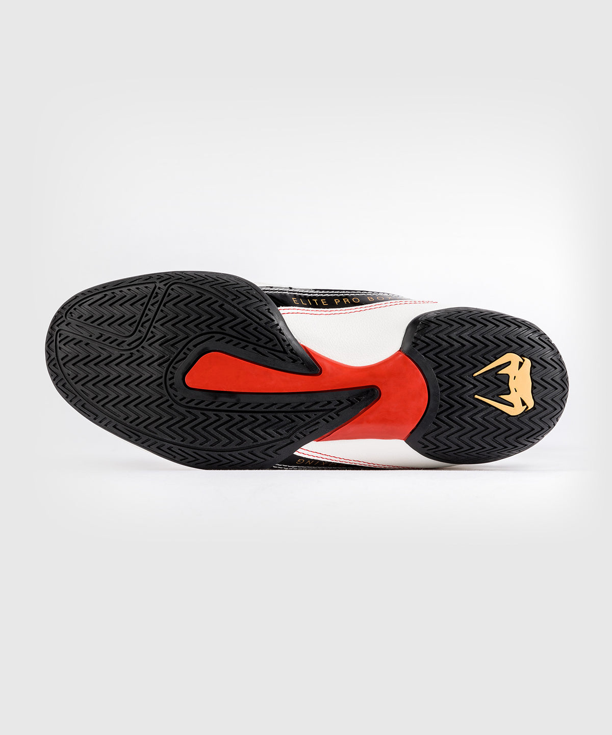 Venum Elite Boxing Shoes - Ice /Gold