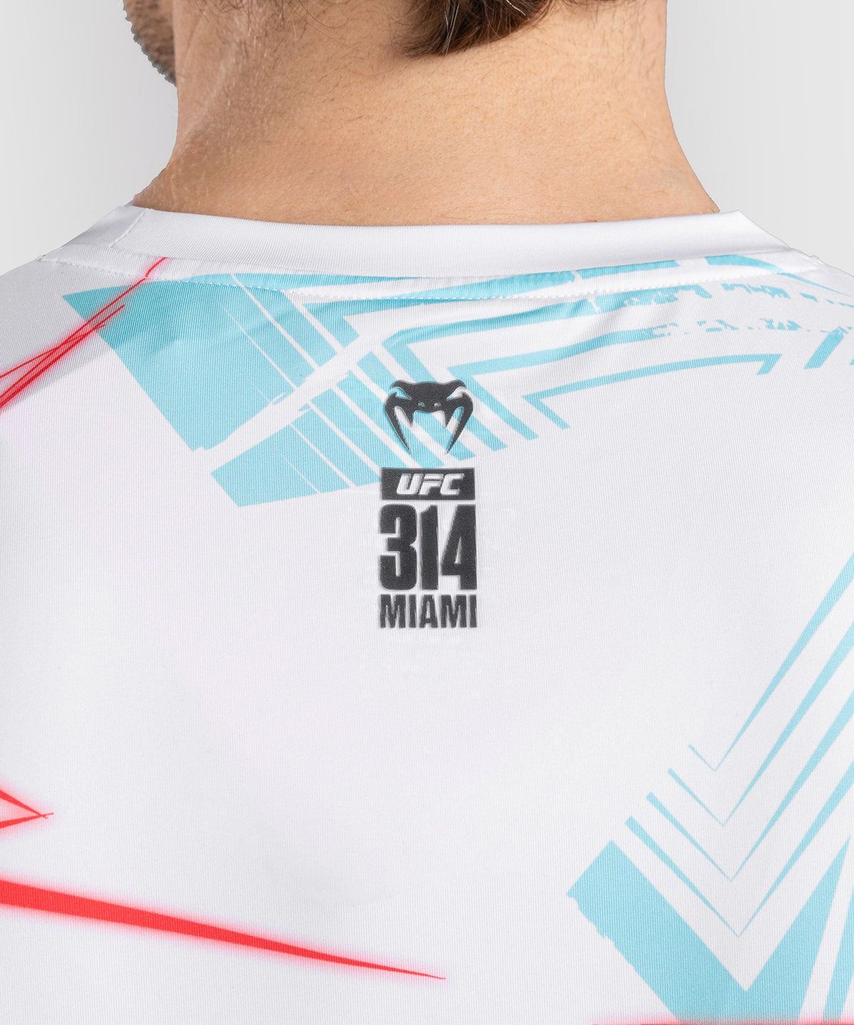 UFC Fusion By Venum Miami Edition Fight Week Dry-Tech T-Shirt - Weiß