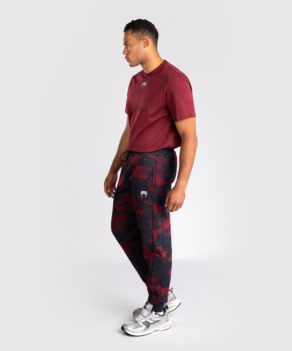 Pantalon Homme UFC Zenith by Venum Authentic Fight Week - Bleu marine/Bordeaux/Argent