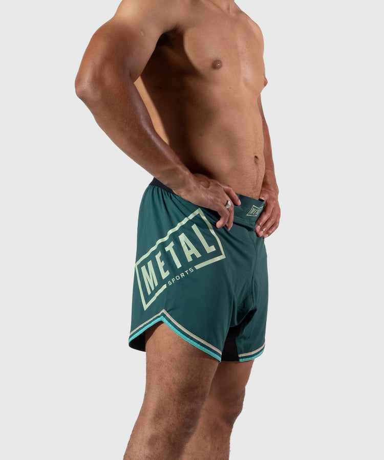 Metal Boxe Deep Waters Pantalones de Combate - Verde