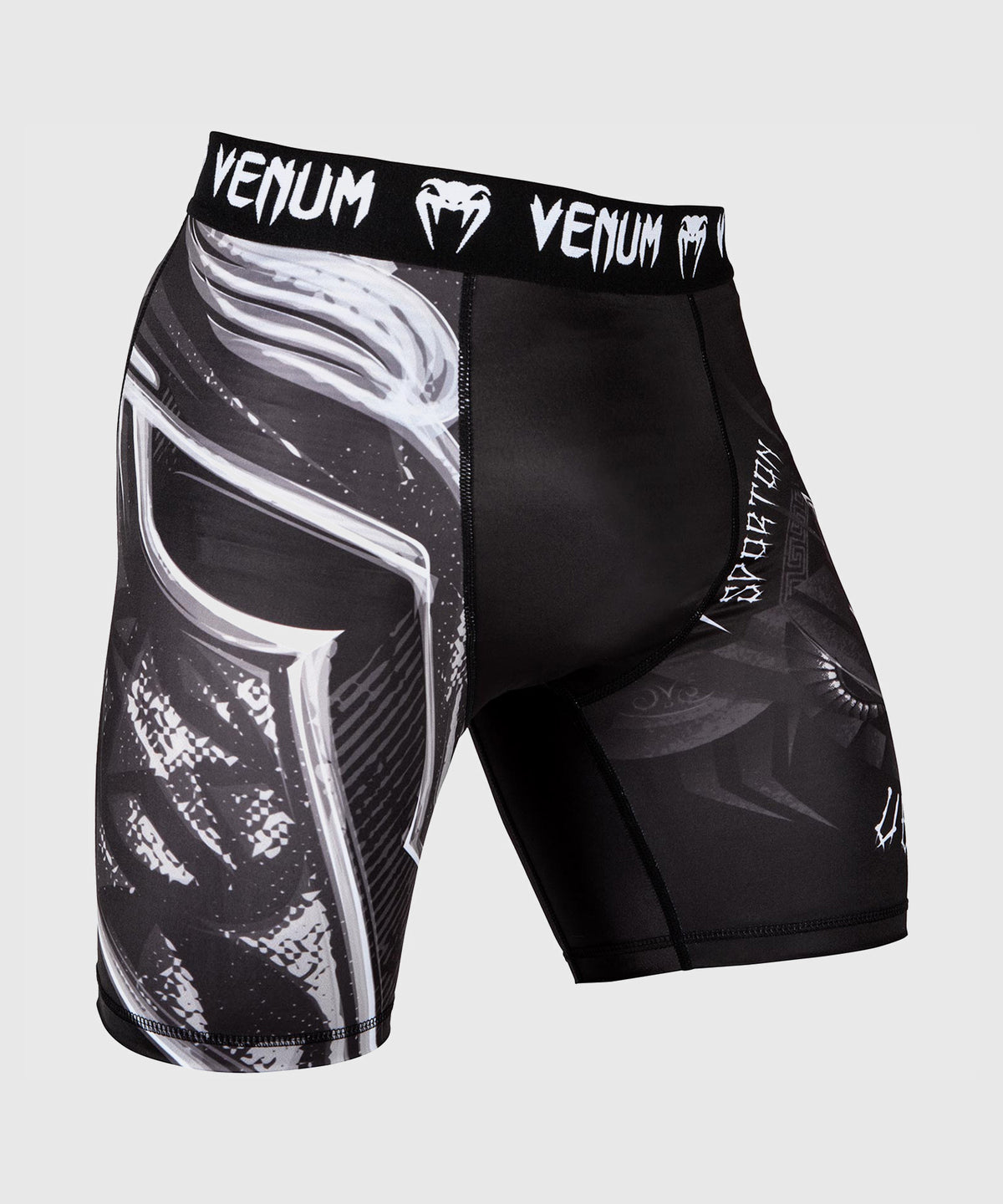 Short de compression Venum Gladiator 3.0 - Noir/Blanc