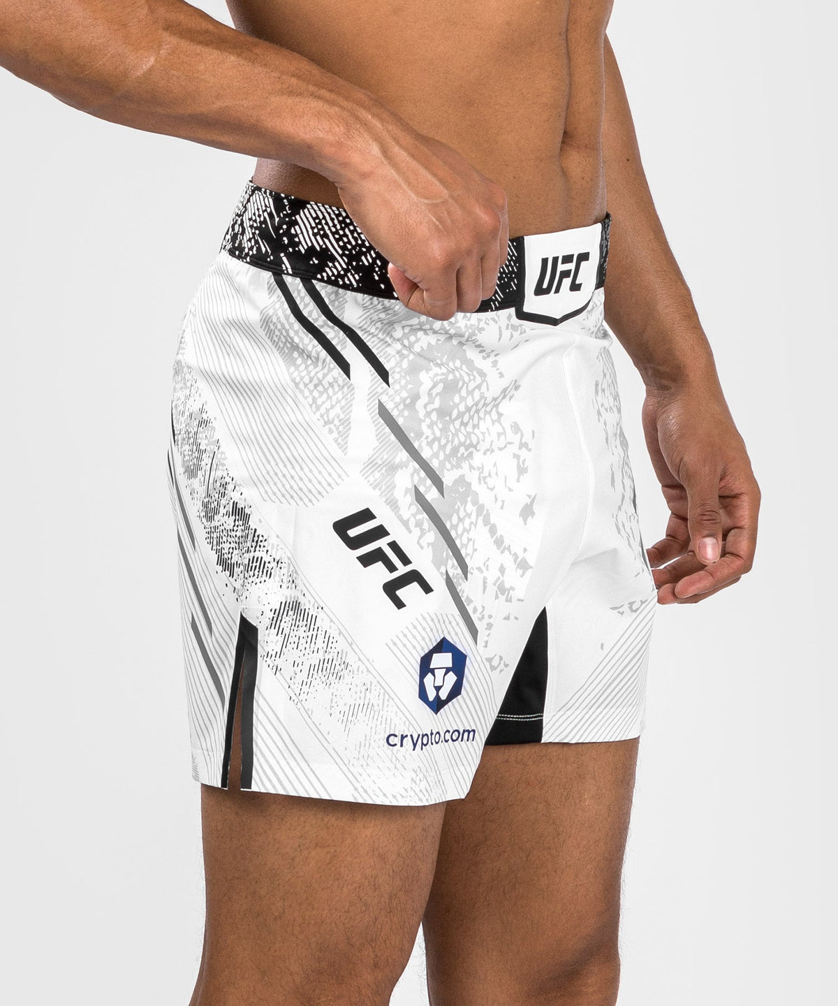 Short de combat Coupe courte pour Hommes UFC Adrenaline by Venum Authentic Fight Night - Blanc