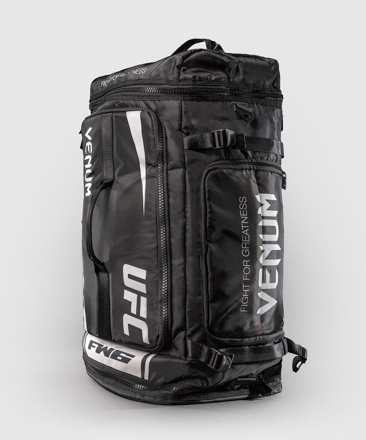 UFC Unity by Venum Authentic Fight Week Gear Bag – Black/White