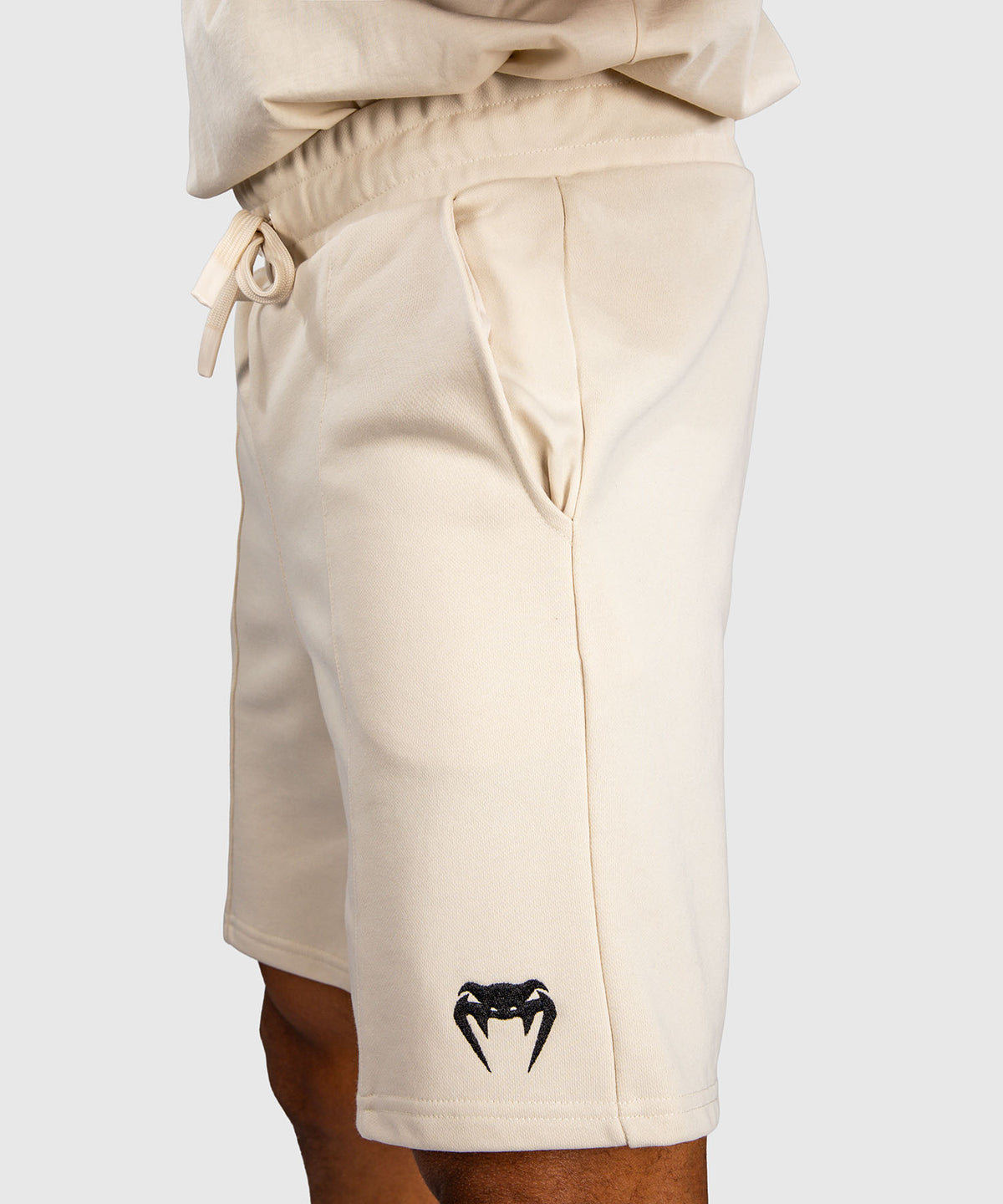 Venum Contender Fleece Pantalón Corto de Algodón – Blanco Hueso