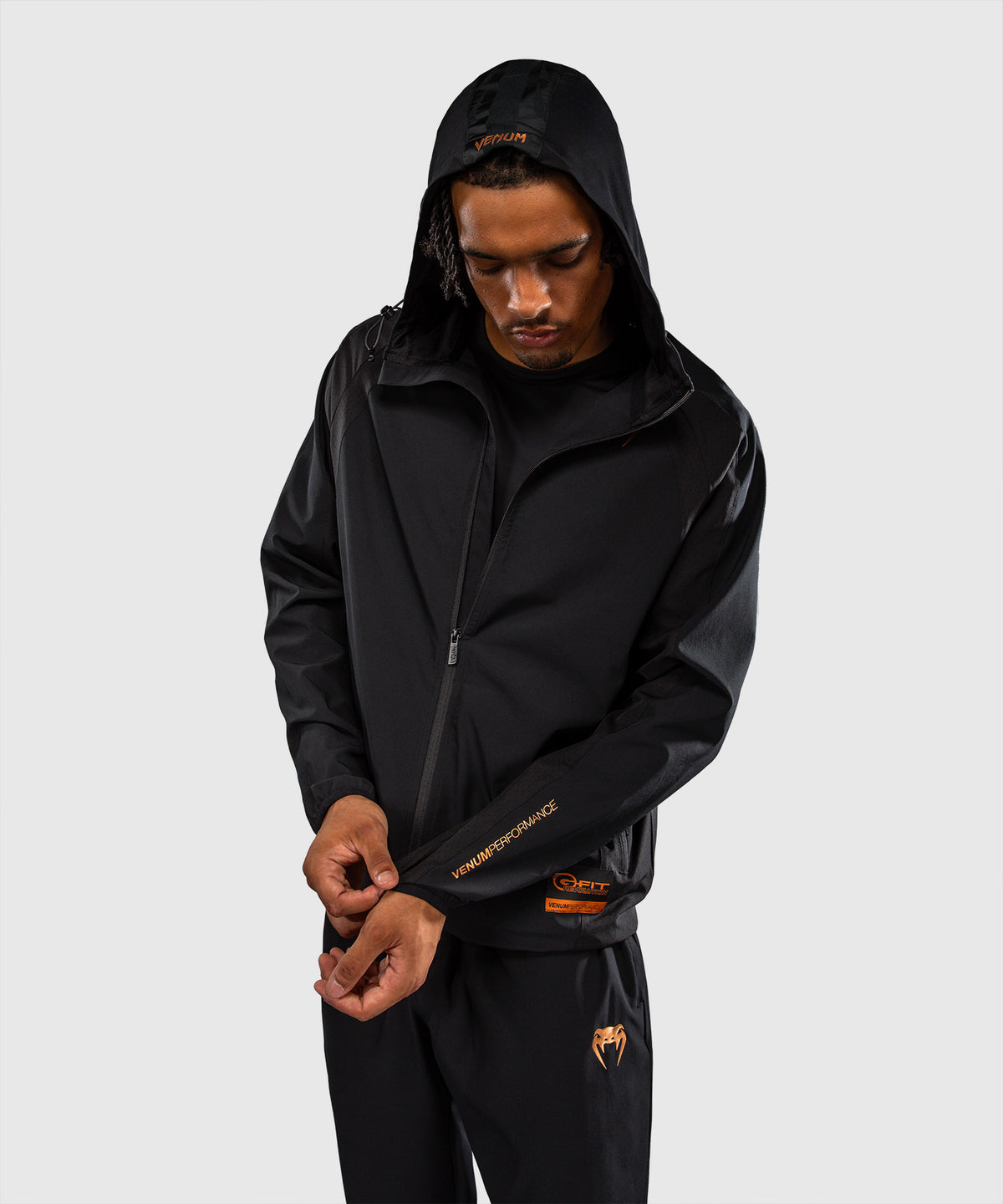 Venum G-Fit Revolution Trainingsjacke - Schwarz/Kupfer