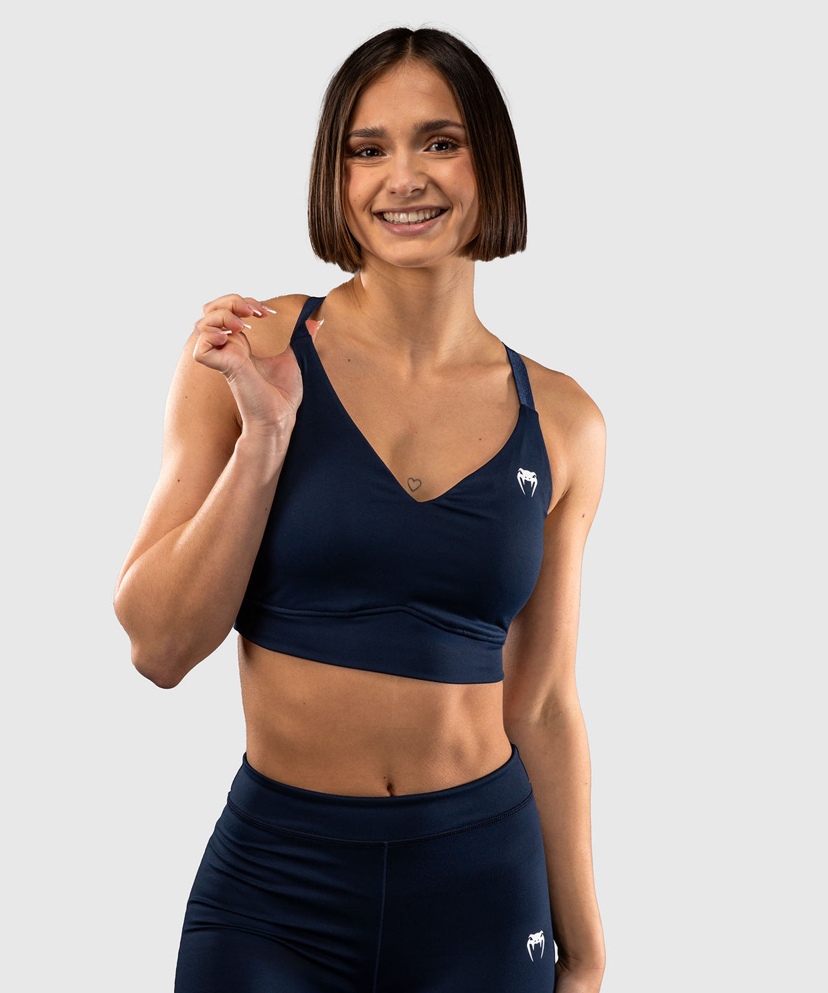Venum Sculpt Shape Reggiseno Sportivo da Donna - Blu Navy