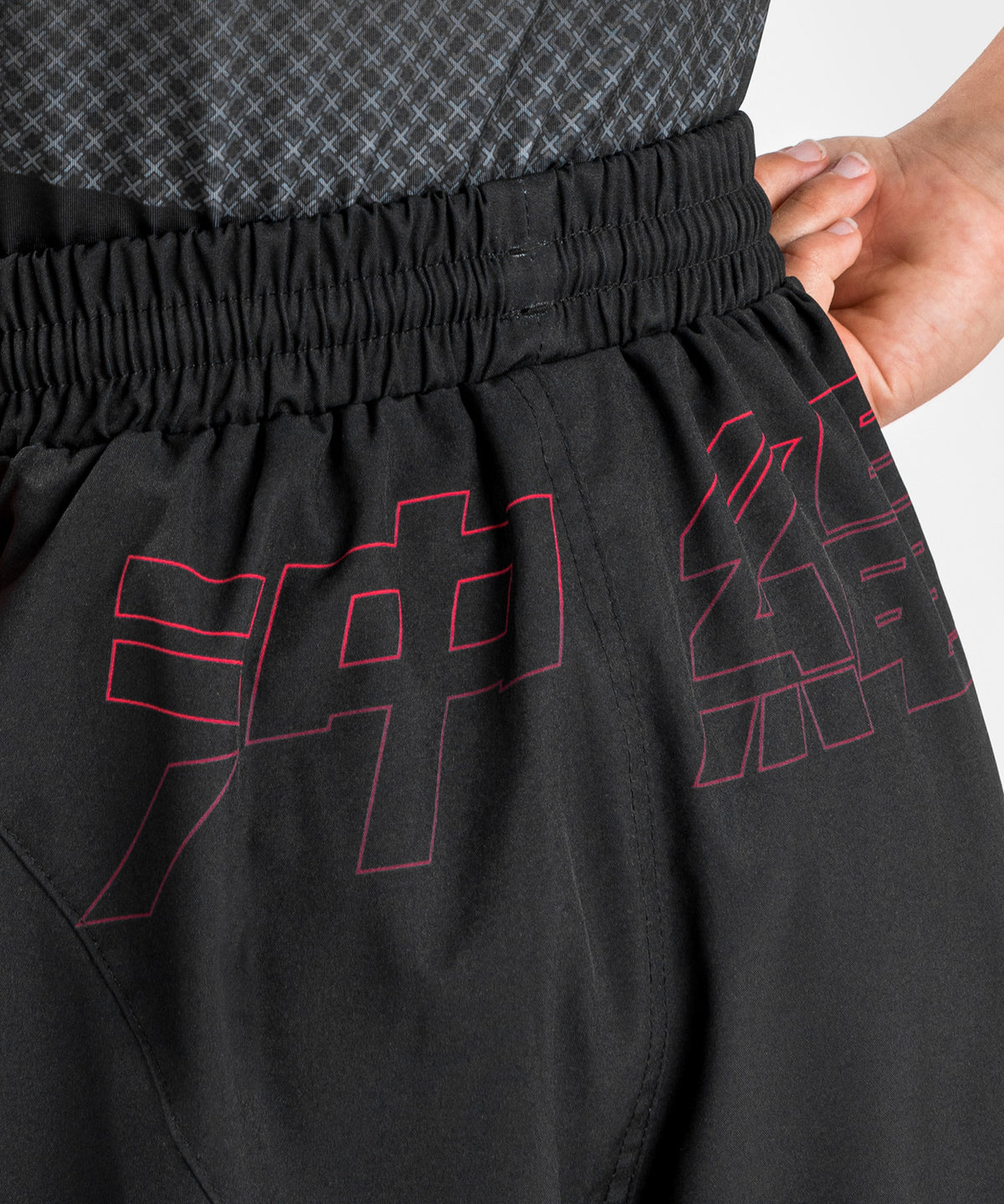 Short D'entrainement Venum Okinawa 3.0 - Pour Enfant - Noir/Rouge