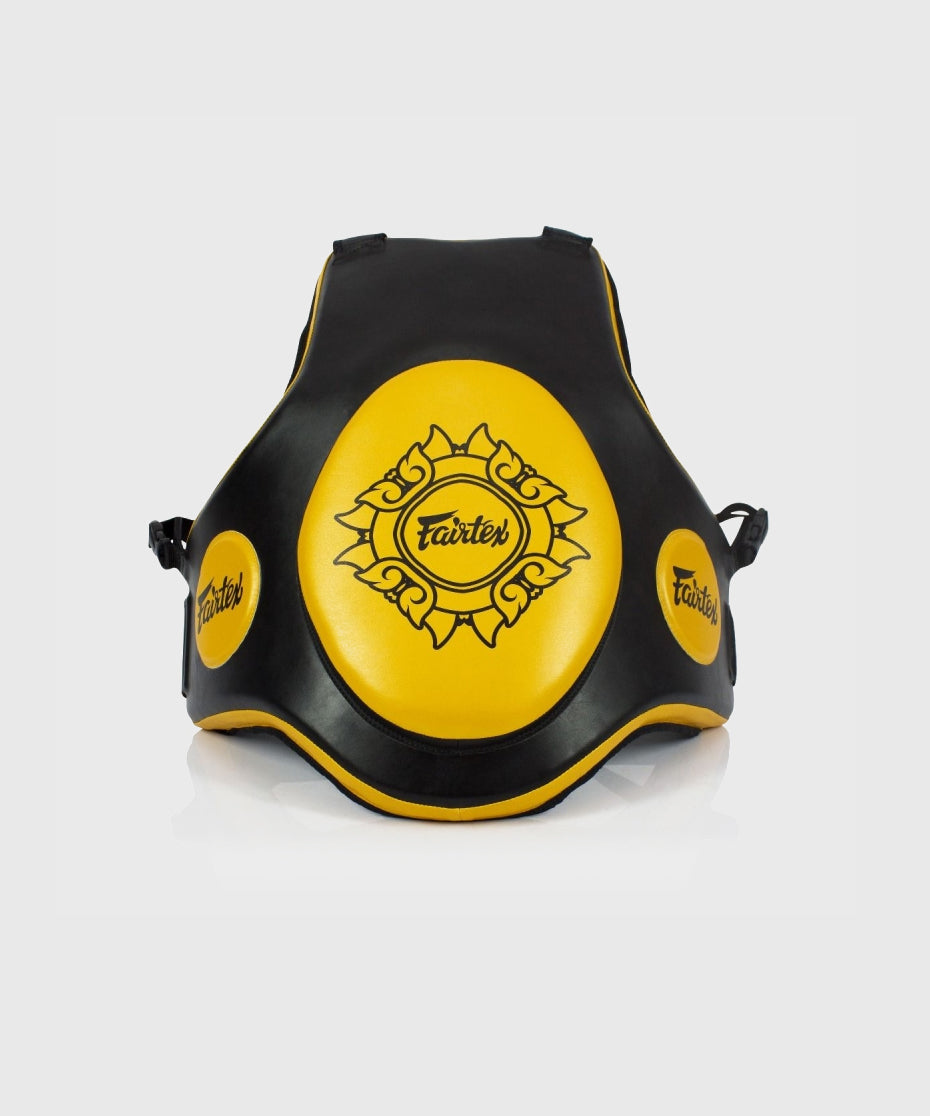 Fairtex Pro Body Protector - Black/Yellow